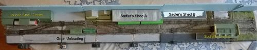 Sadler's Sidings - Renovation plan overview with text